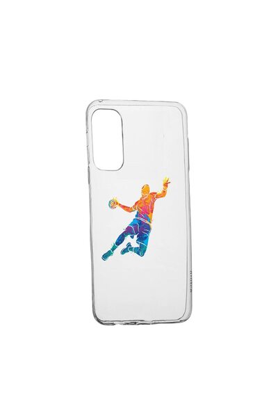 bestcase Θήκη σιλικόνης συμβατή με Samsung Galaxy S22, Πολύχρωμη με σχέδιο χά...