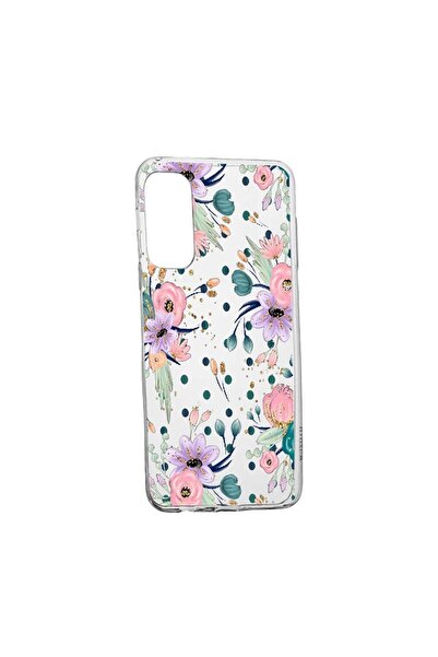 bestcase Θήκη Σιλικόνης με Λουλούδια, Συμβατή με Samsung Galaxy A32 5G, ανθεκ...