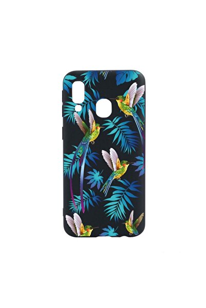 bestcase Θήκη σιλικόνης συμβατή με Samsung Galaxy A40, Τροπικό, ανθεκτική στη...