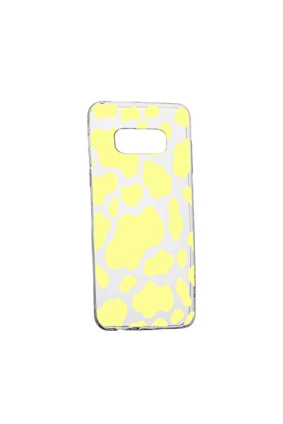 bestcase Θήκη σιλικόνης συμβατή με Samsung Galaxy S8, Κίτρινη Αγελάδα, ανθεκτ...