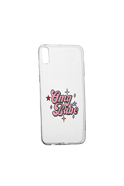 bestcase Husa Silicon OMG Babe, Compatibila cu Samsung Galaxy A02, rezistenta...