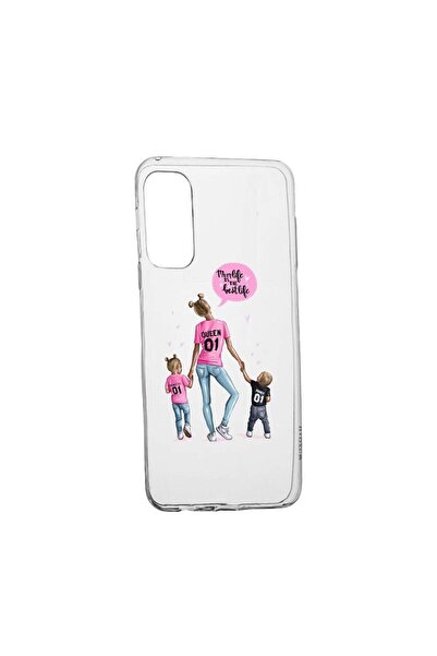 bestcase Θήκη Σιλικόνης  "Mom Life ", Συμβατή με Samsung Galaxy A02s, ανθεκτι...