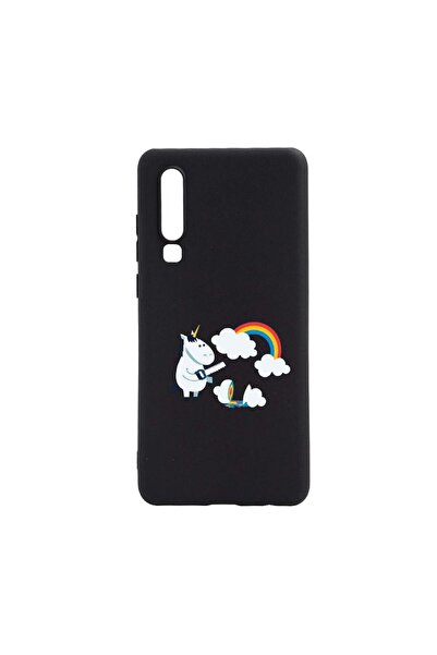 bestcase Силиконов калъф, съвместим със Samsung Galaxy A70 / A70s, Еднорог - ...