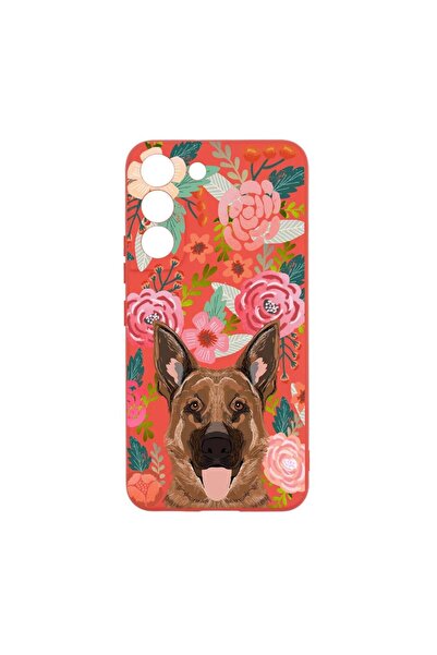 bestcase Θήκη σιλικόνης, Συμβατή με Samsung Galaxy S22 Plus, Σχέδιο σκύλος κα...