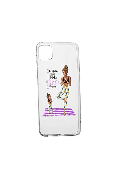 bestcase Θήκη σιλικόνης, Συμβατή με Samsung Galaxy M22, Μαμά-κορίτσι, ανθεκτι...