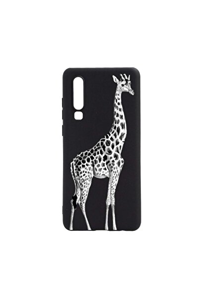 bestcase Силиконов калъф, съвместим със Samsung Galaxy A70 / A70s, Жираф, уст...
