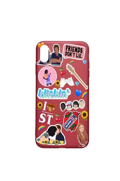 bestcase Husa Silicon, Compatibila Cu Apple iPhone XR, Friends Don‚Äôt Lie, r...