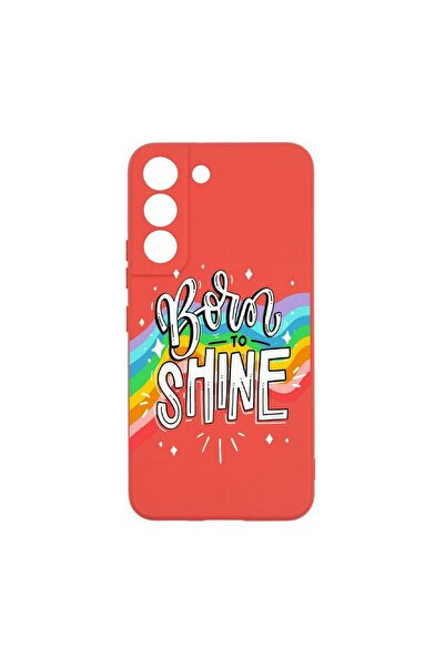 bestcase Θήκη σιλικόνης, Συμβατή με Samsung Galaxy S22 Plus, Born To Shine, α...