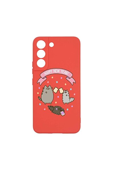 bestcase Θήκη σιλικόνης, Συμβατή με Samsung Galaxy S22 Plus, Καλή Χρονιά, ανθ...