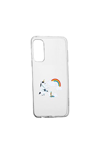 bestcase Θήκη σιλικόνης συμβατή με Samsung Galaxy A53 5G, Μονόκερος Ουράνιο Τ...