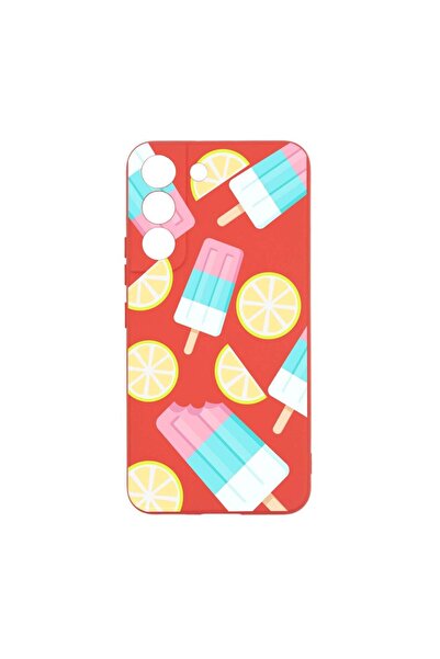 bestcase Θήκη σιλικόνης, Συμβατή με Samsung Galaxy S22 Plus, Σχέδιο Παγωτό, Α...