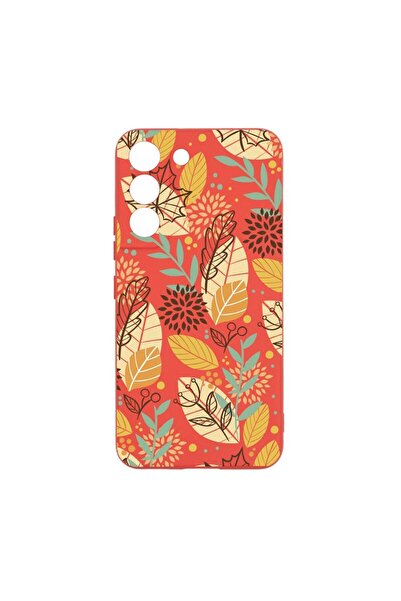 bestcase Θήκη σιλικόνης, Συμβατή με Samsung Galaxy S22 Plus, Φθινοπωρινή, ανθ...