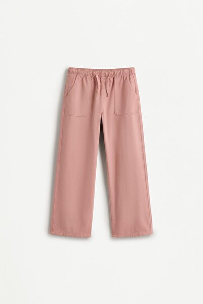 LEFTIES Dökümlü fitilli pantolon