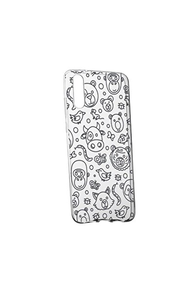 bestcase Θήκη σιλικόνης συμβατή με Samsung Galaxy A13, Σχέδιο Αρκουδάκι, ανθε...