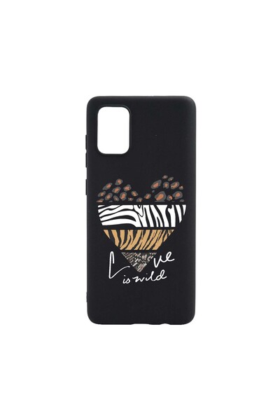 bestcase Θήκη σιλικόνης συμβατή με Samsung Galaxy A53 5G, Love Is Wild, ανθεκ...