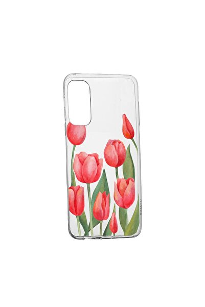 bestcase Θήκη Σιλικόνης με Κόκκινα Τριαντάφυλλα, Συμβατή με Samsung Galaxy S2...