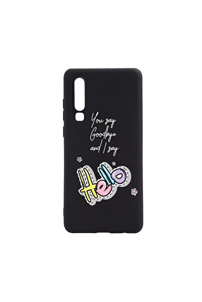 bestcase Θήκη σιλικόνης συμβατή με Samsung Galaxy A70 / A70s, Πες Γεια, ανθεκ...
