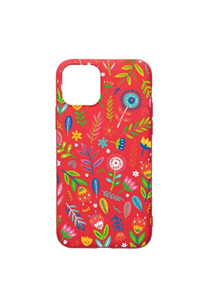 bestcase Θήκη σιλικόνης, Συμβατή με Apple iPhone 13 Pro, Χαρούμενα Λουλούδια,...