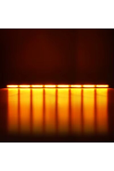 ASTRA LED Turuncu Tepe Çakar Bar Led 120 cm 12-24v Off Road Çekici Traktör İkaz Lambası Çakar 17 Modlu