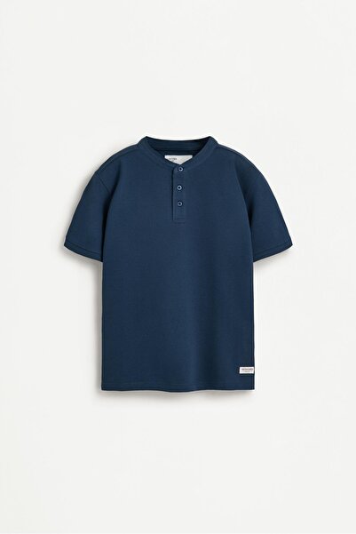 LEFTIES Hakim yaka polo t-shirt