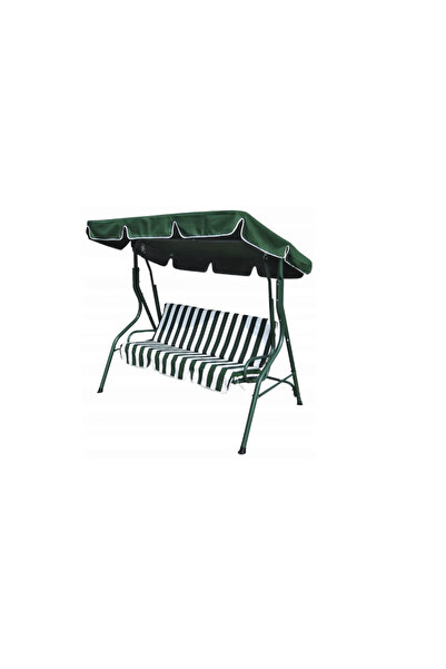 OEM Κούνια κήπου JRH, ρυθμιζόμενη οροφή, 175x110x150εκ., πράσινο - ιδανικό γι...