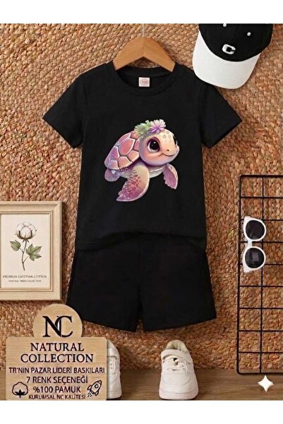 Nice Clothes Tricou și pantaloni scurți de vară pentru copii, unisex (imprime...
