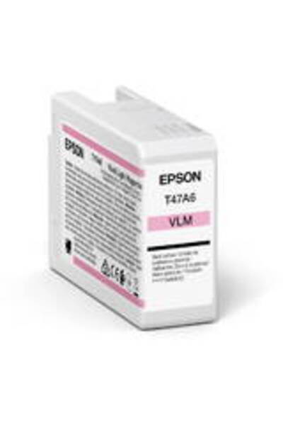 EPSON Δοχείο Μελάνης Εκτυπωτή T 47A60N 50ml Ultrachrome Pro 10 Έντονο Ανοιχτό...