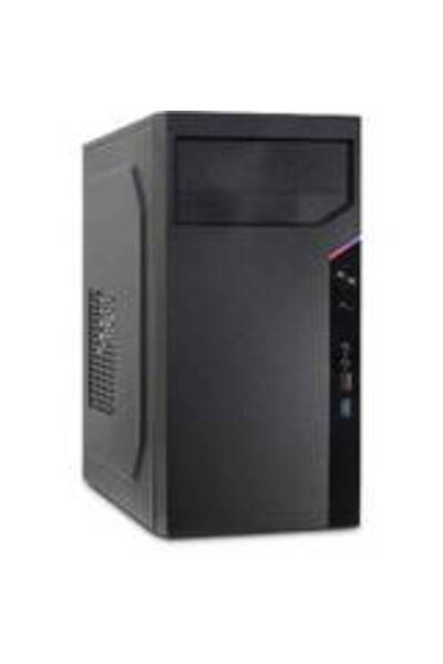 Inter-Tech Κουτί υπολογιστή IT-6505 Reto, Micro-ATX, 2 θύρες USB στο πρόσωπο,...