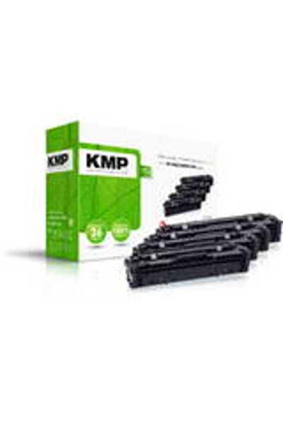 KMP Комплект тонери за принтер от 4 броя H-T246VX, черен, 3200 страници, чере...