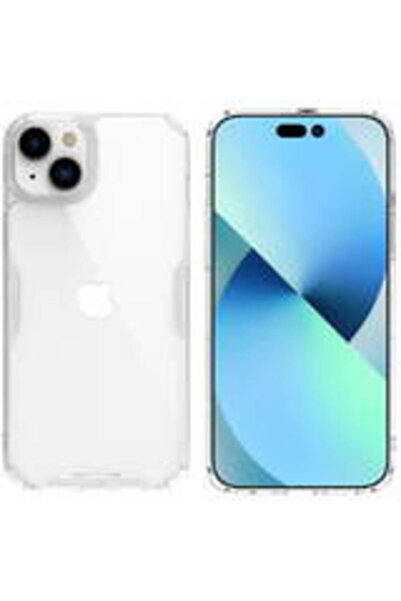 Nillkin Θήκη iPhone 15 Plus - Θήκη TPU Φυσικού Χρώματος - Διαφανής