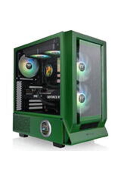 THERMALTAKE Carcasa PC Ceres 350 MX , Tower (Dark Green, Tempered Glass x 2)