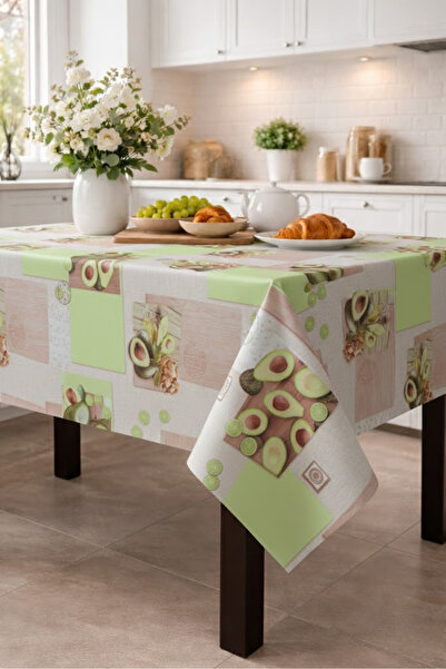 Ozsport Hygienic Oilcloth Tablecloth – Waterproof, Stain-Resistant, Easy to C...
