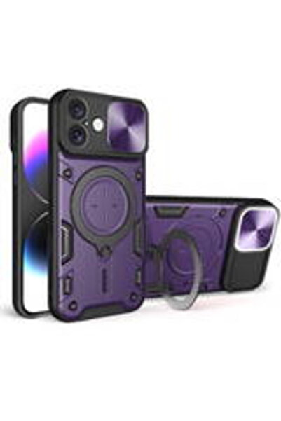 Techsuit Θήκη για iPhone 16 Plus - CamGuard Pro - Μωβ