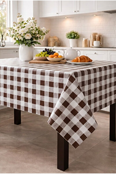 Ozsport Hygienic Oilcloth Tablecloth – Waterproof, Stain-Resistant, Easy to C...