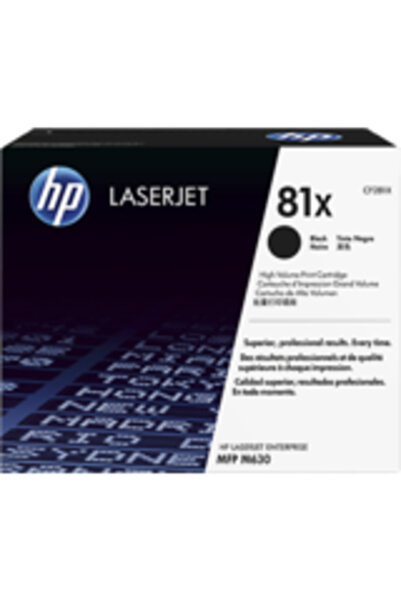 HP Τόνερ εκτυπωτή Αρ.81X CF281X 25K ΓΝΗΣΙΟ LASERJET MFP M630DN