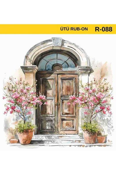 Lora Dekopaj Ütü ile Rub On Transfer Kağıdı R-088 30x30 cm