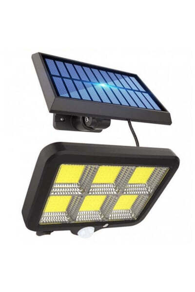 OEM Ηλιακός προβολέας 120 LED COB με φως και αισθητήρα κίνησης, μαύρο ip 65