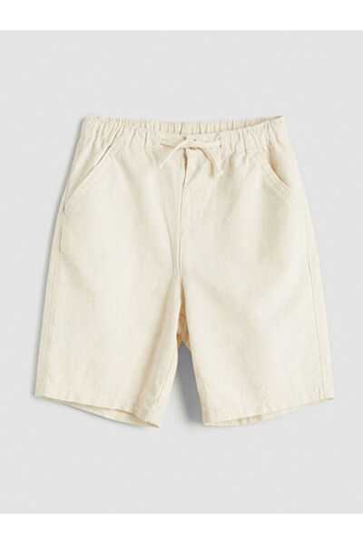 LC Waikiki I Beli Corded Linen Blend Boy's Shorts from Freezen Store