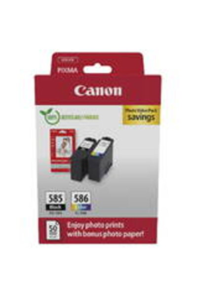 Canon Cartus Imprimanta PG-585 / CL-586 Πακέτο Αξίας Φωτογραφικών Ταινιών