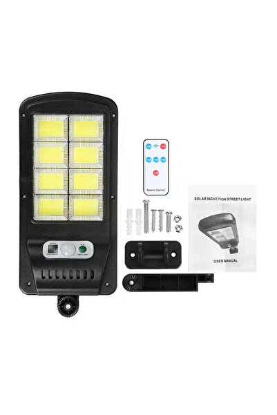 OEM Ηλιακό φωτιστικό 160 LED με ηλιακό πάνελ, τηλεχειριστήριο και αισθητήρα κ...