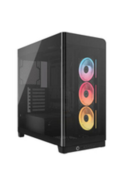 Corsair Carcasa PC FRAME 4500X LXR RGB Μαύρο Mid Tower ATX