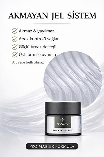 NO NAME Make-up Gel Jelly Builder Gel Protez Tırnak Jeli