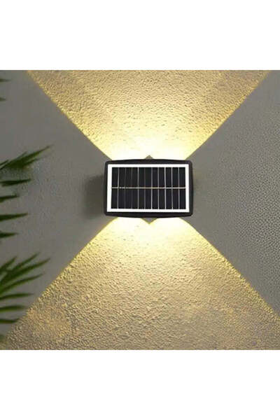 OEM Αναστρέψιμο ορθογώνιο αμφίδρομο ηλιακό φωτιστικό τοίχου LED, 20.5& # 215;...