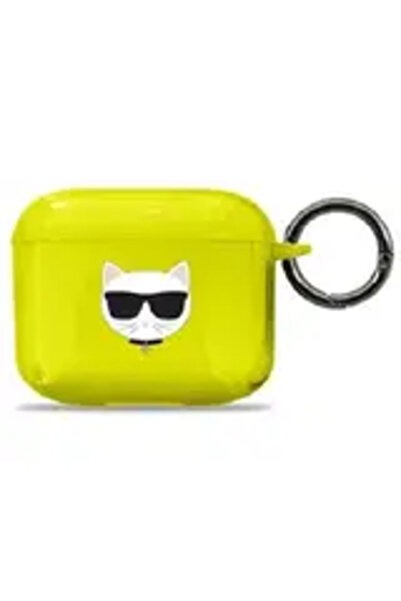 Karl Lagerfeld KLA3UCHFY Θήκη AirPods 3 κίτρινη Choupette
