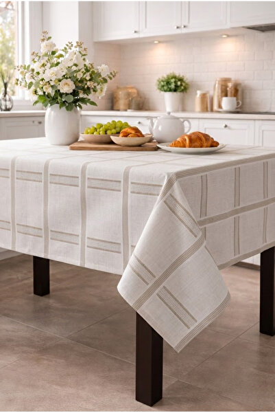 Ozsport Hygienic Oilcloth Tablecloth – Waterproof, Stain-Resistant, Easy to C...