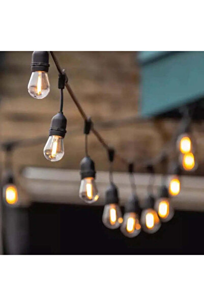 OEM Γιλέκο IP65 5 μέτρων και 10 λάμπες LED με ζεστό λευκό χρώμα