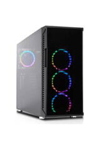 Nanoxia Carcasa PC A-RGB ATX-Glas-Front-USB3.1 ARGB with ODD