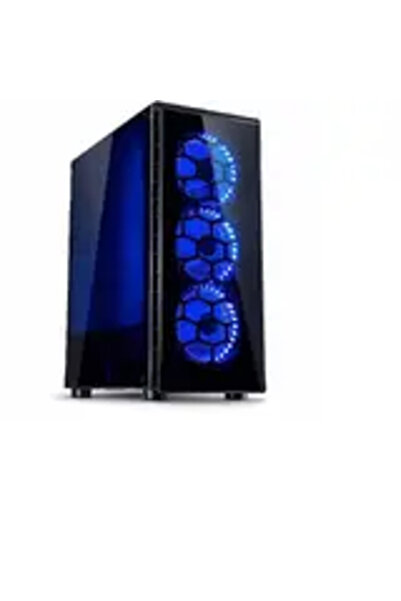 Inter-Tech Θήκη υπολογιστή CXC2 Gaming 3x120mm ter Argus L-12025 Μπλε