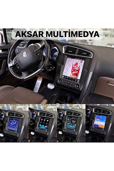 Navimex CİTROEN C4 (2012-2017) ANDROİD TESLA MULTİMEDYA SİSTEMİ (4-64 GB)