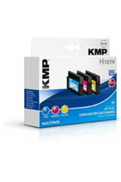 KMP Мастилена касета за принтер, KMP, съвместима с Officejet Pro/HP/Inkjet, м...